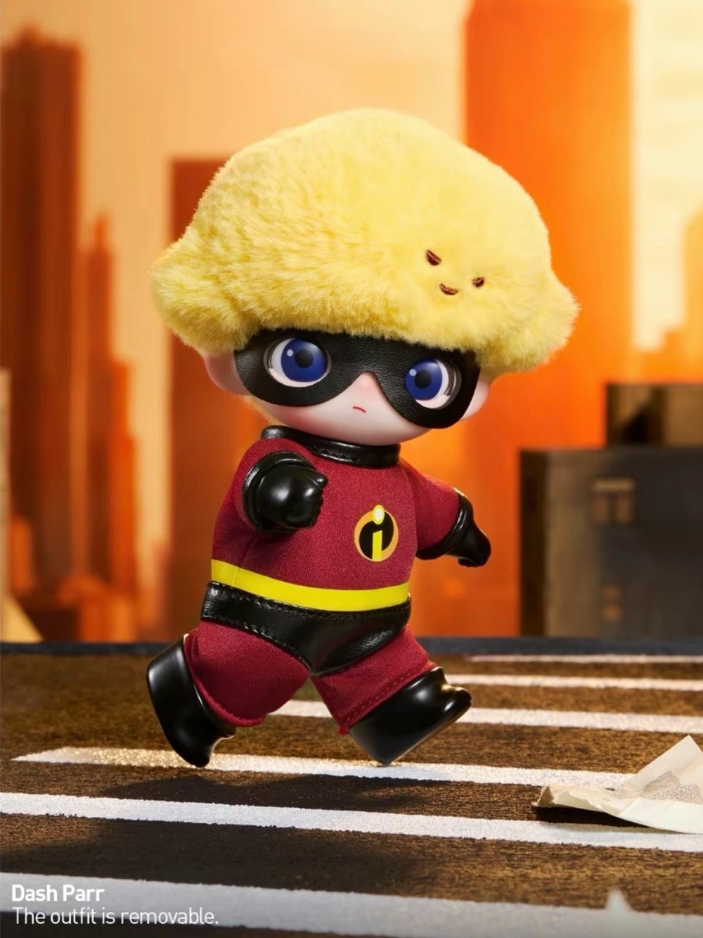 Dash Parr Dimoo World x Pixar Plush Pendant